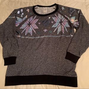 Victoria’s Secret PINK Sequin Sweatshirt, Medium